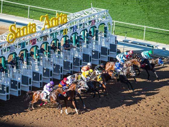 Live Racing at Santa Anita Park